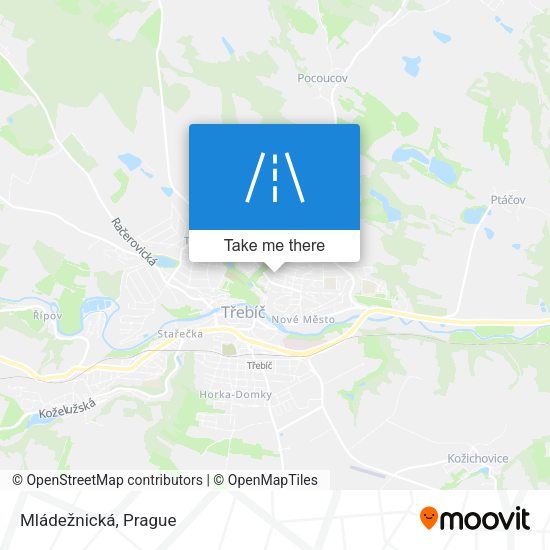 Mládežnická map