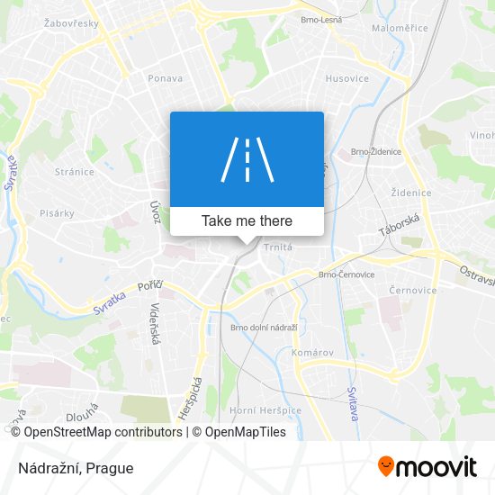 Nádražní map