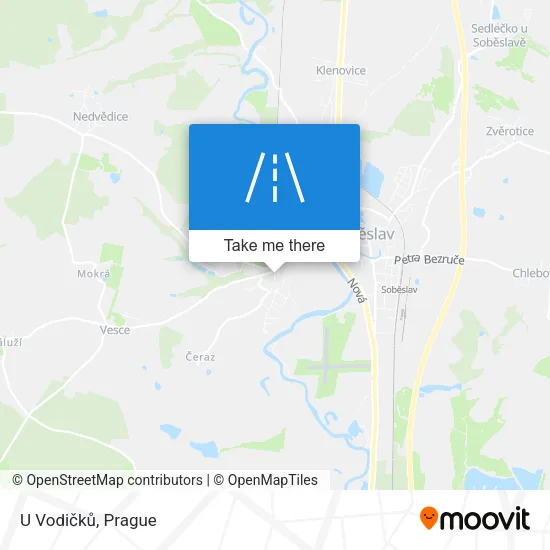Карта U Vodičků
