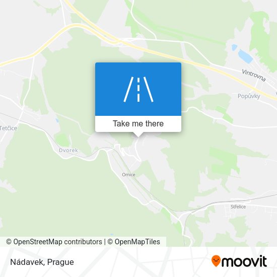 Карта Nádavek