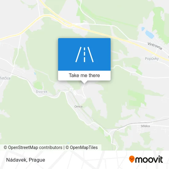 Карта Nádavek