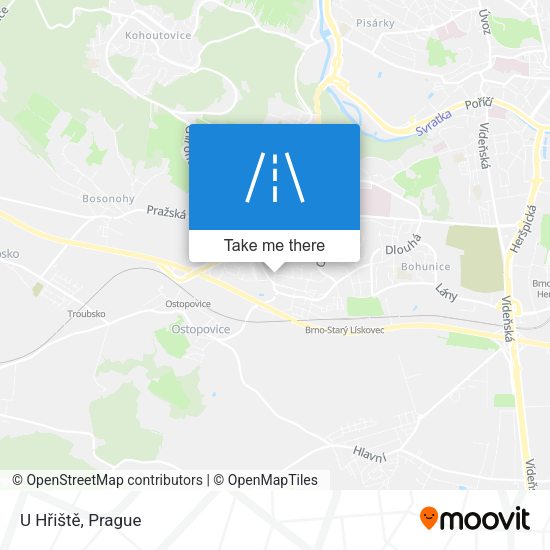 U Hřiště map