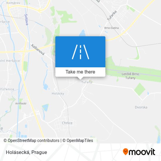 Карта Holásecká