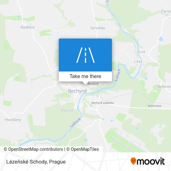 Lázeňské Schody map