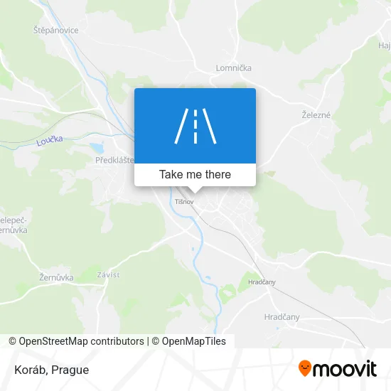 Карта Koráb