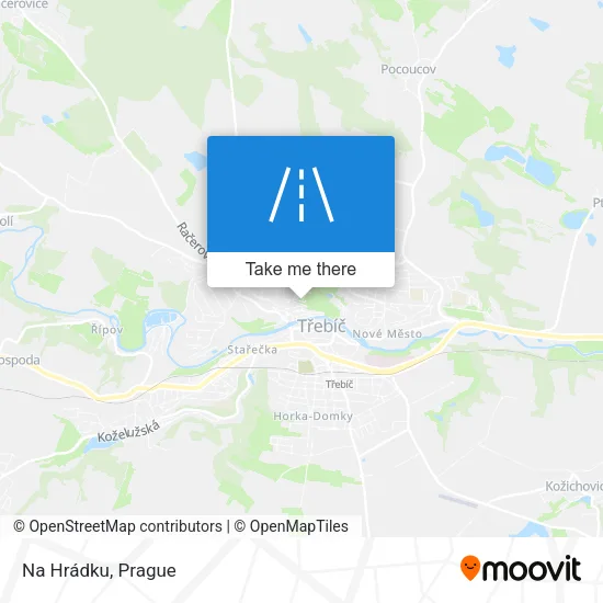 Карта Na Hrádku