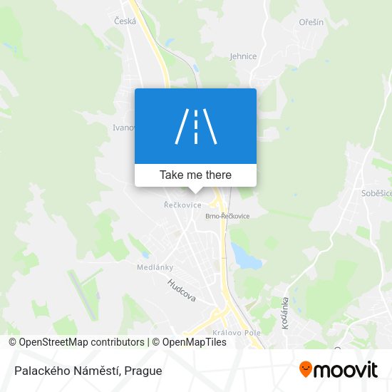 Palackého Náměstí map