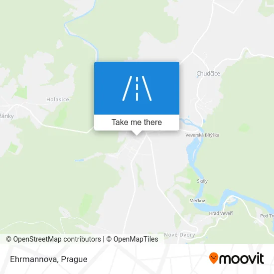 Карта Ehrmannova