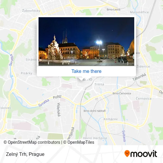 Карта Zelný Trh