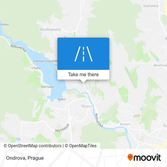 Карта Ondrova