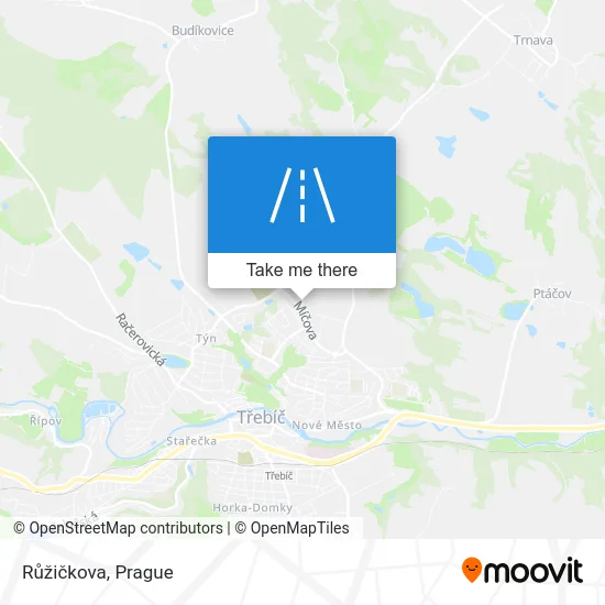 Карта Růžičkova