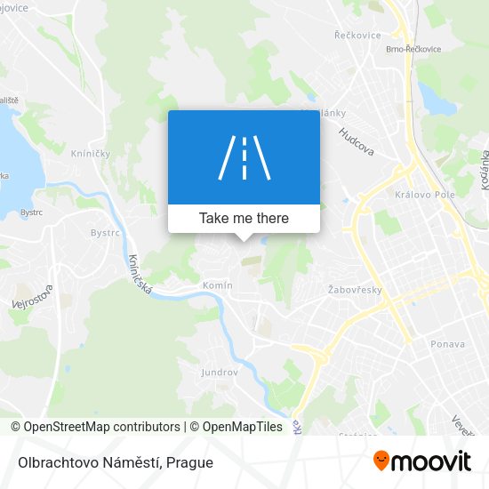 Olbrachtovo Náměstí map