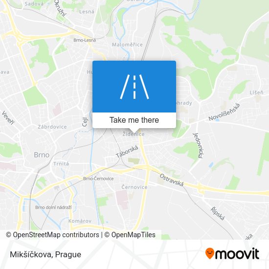 Mikšíčkova map