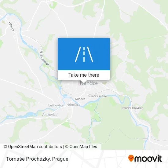Карта Tomáše Procházky