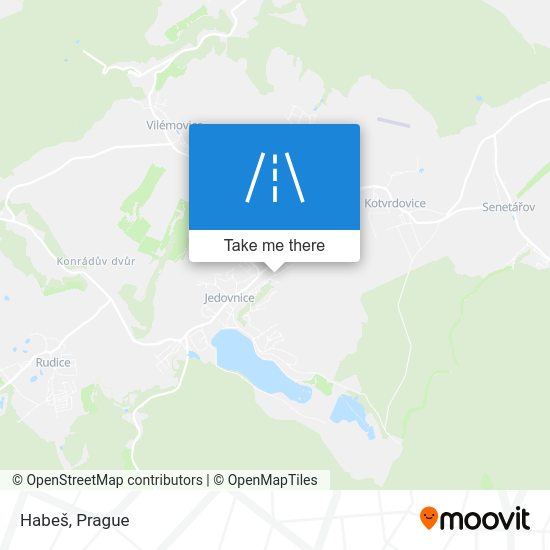 Habeš map