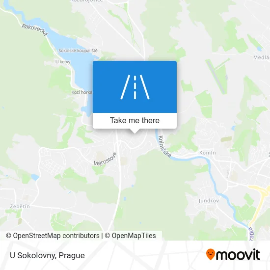 Карта U Sokolovny