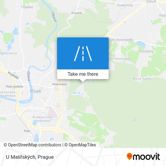 U Malířských map