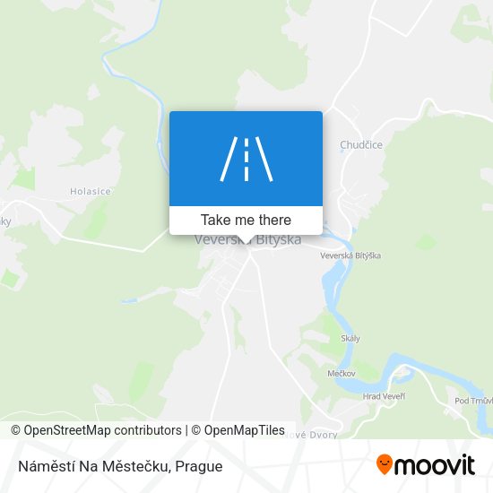 Náměstí Na Městečku map