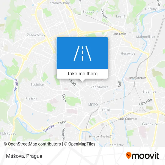 Карта Mášova