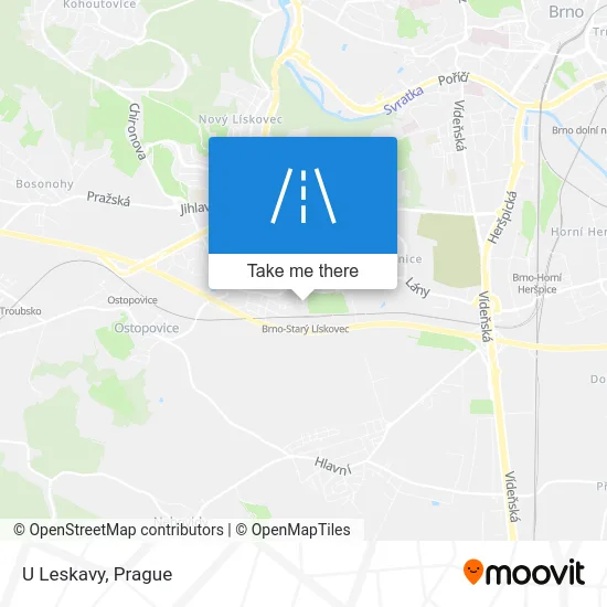 Карта U Leskavy