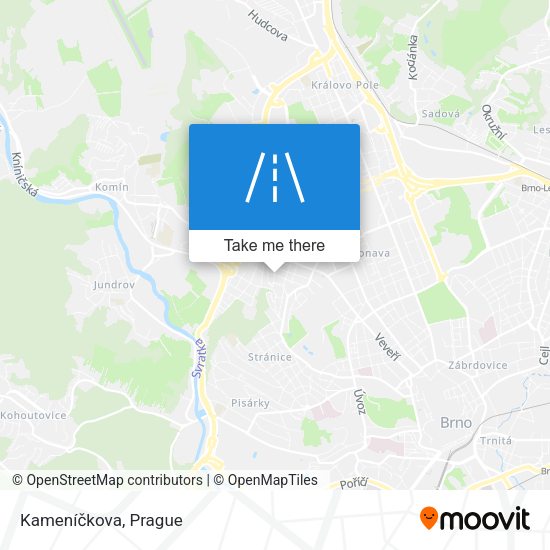 Kameníčkova map
