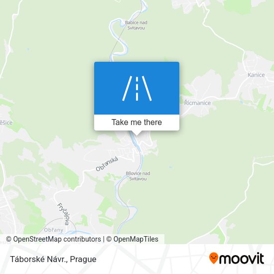 Táborské Návr. map