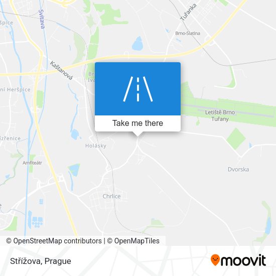 Střížova map