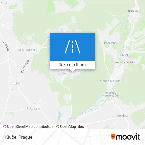Карта Kluče