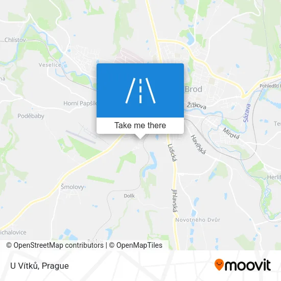 Карта U Vítků