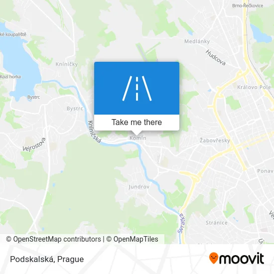 Карта Podskalská