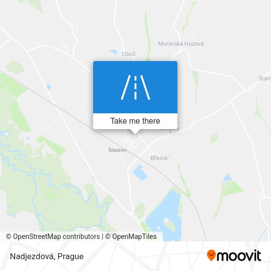 Карта Nadjezdová