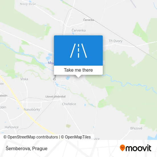 Карта Šemberova