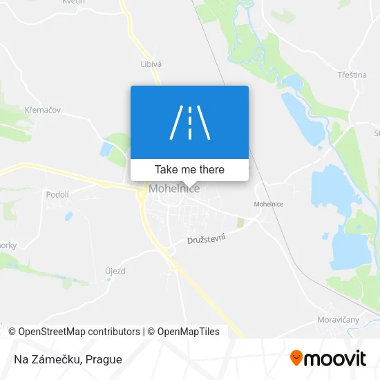 Карта Na Zámečku