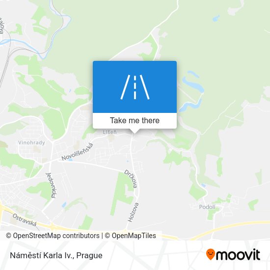 Náměstí Karla Iv. map