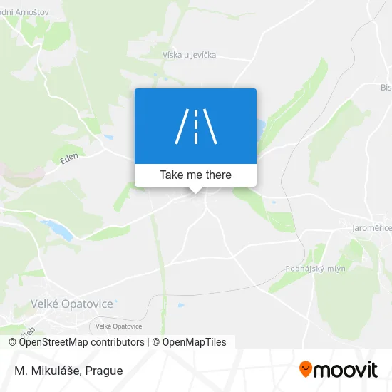 Карта M. Mikuláše