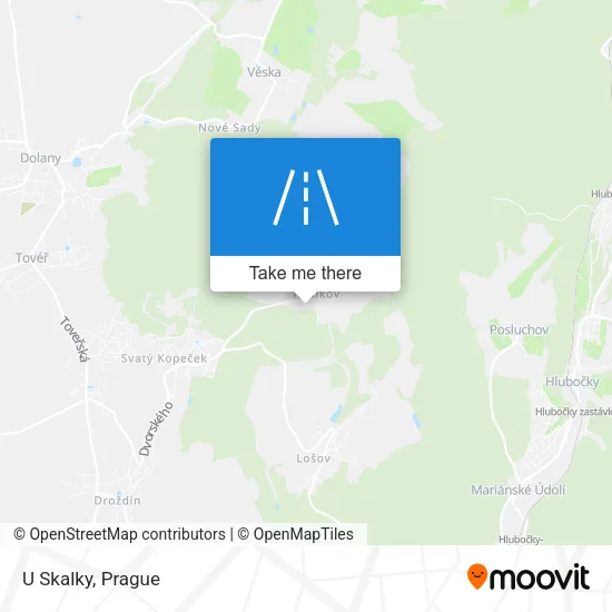 Карта U Skalky