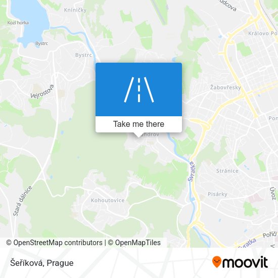 Šeříková map