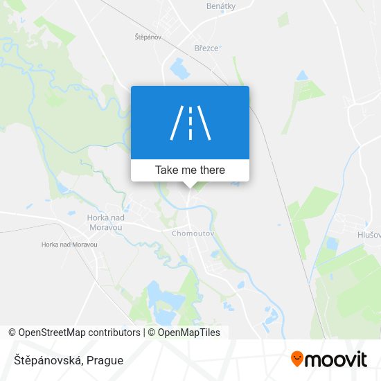 Štěpánovská map