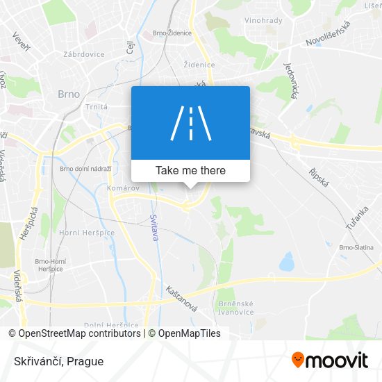 Skřivánčí map