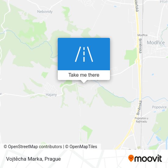 Vojtěcha Marka map