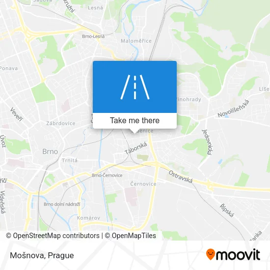 Карта Mošnova