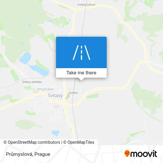 Карта Průmyslová