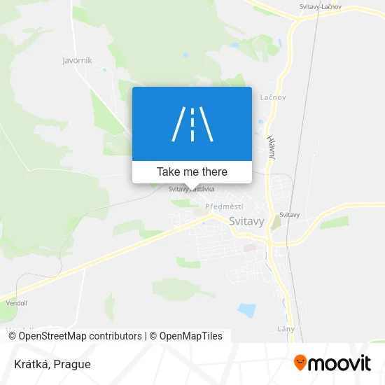Карта Krátká