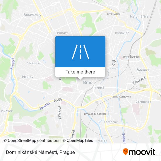 Dominikánské Náměstí map