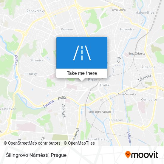 Šilingrovo Náměstí map