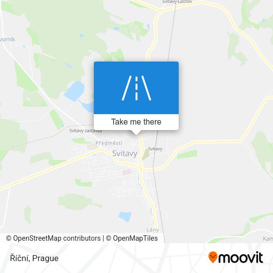 Říční map