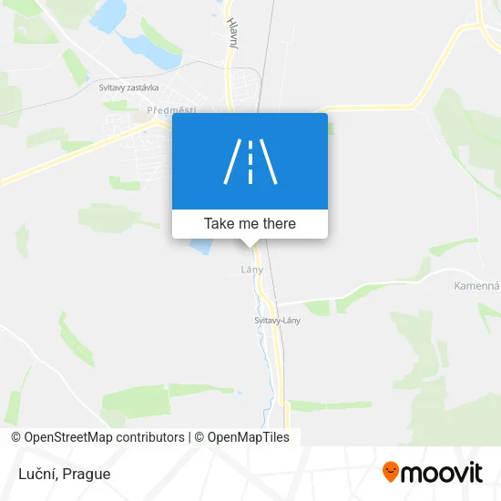 Карта Luční