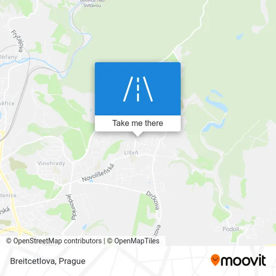 Карта Breitcetlova