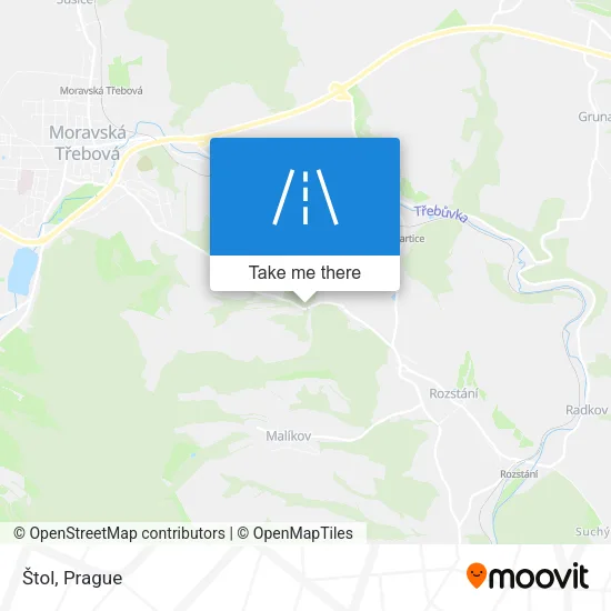 Карта Štol