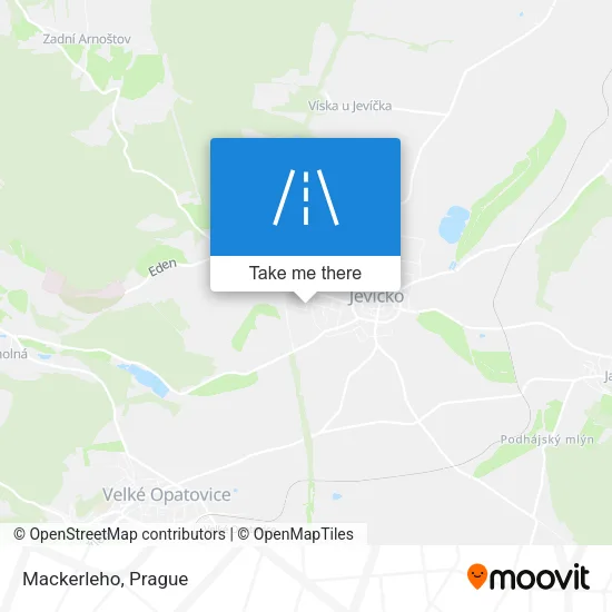 Карта Mackerleho